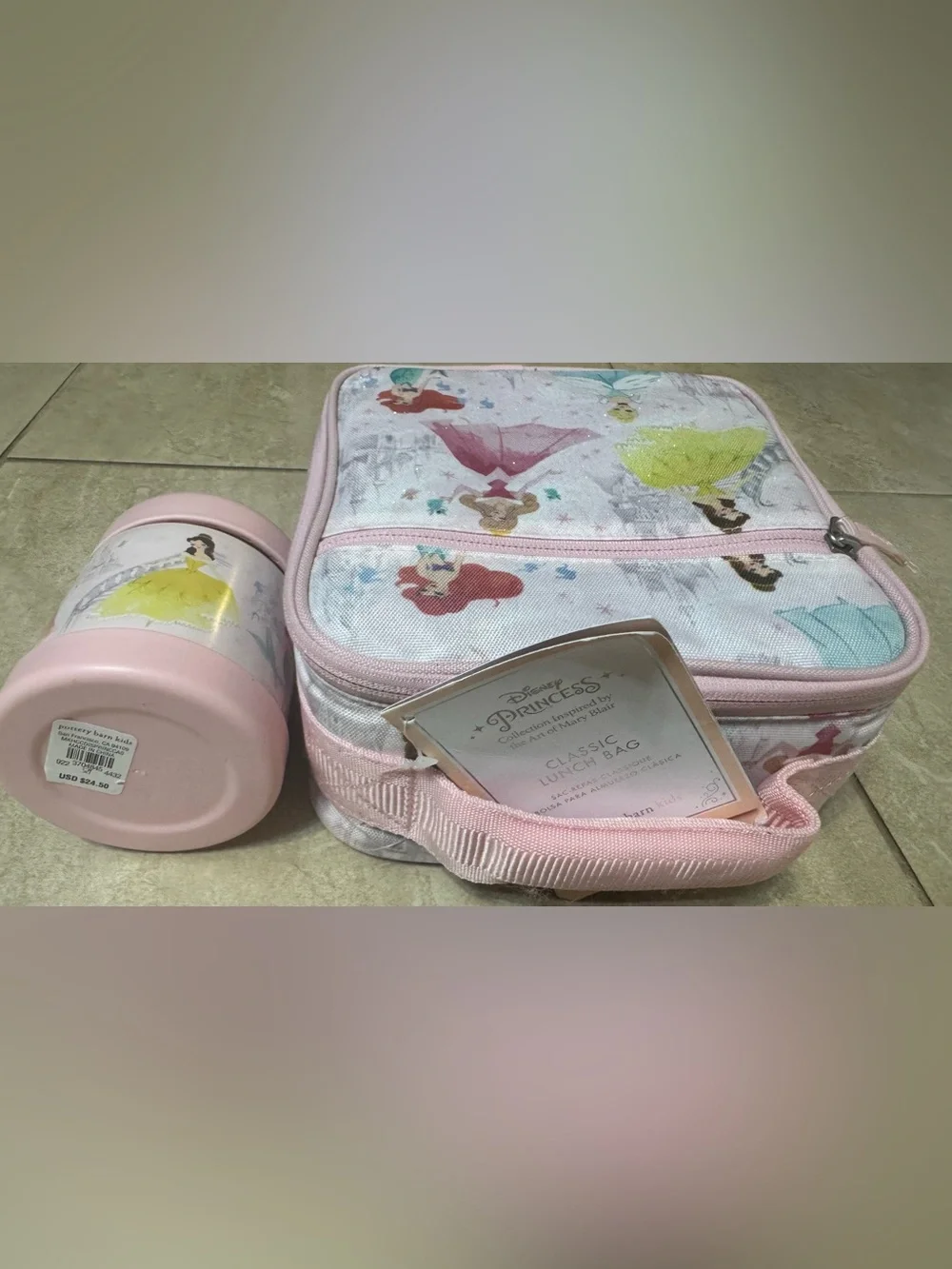 Disney Princess Castle Mackenzie Lunch Box and Hot/Cold Container - Picture 12 of 12